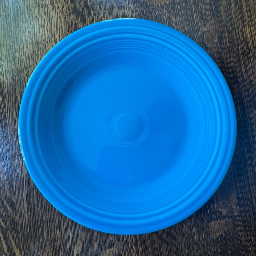 Plate 2005 Fiesta,PEACOCK (Discontinued), One Round Dinner Plate. GMC - Picture 2 of 6